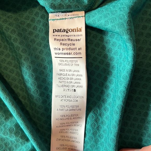 Patagonia Capilene Midweight Zip-Neck EUC - Picture 3 of 3
